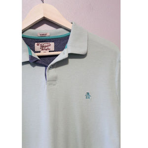 5 For $25  Munsingwear Polo Shirt Men Mint Green